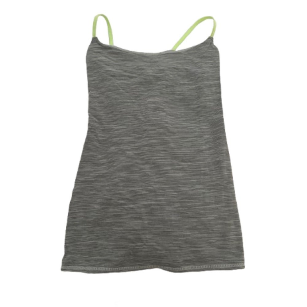lululemon striped top with green accents! :)